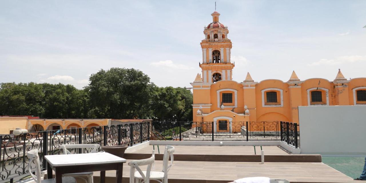 Mansion Azul Cholula Hotel Ngoại thất bức ảnh